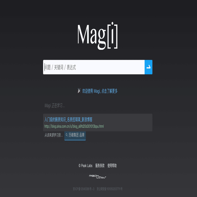 Magi。中国の新しい検索エンジンが登場、BaiduやGoogleの次の時代は