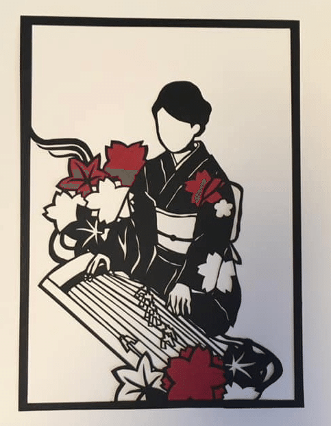 もろい ために カバー 切り 絵 着物 Mas Academy Net