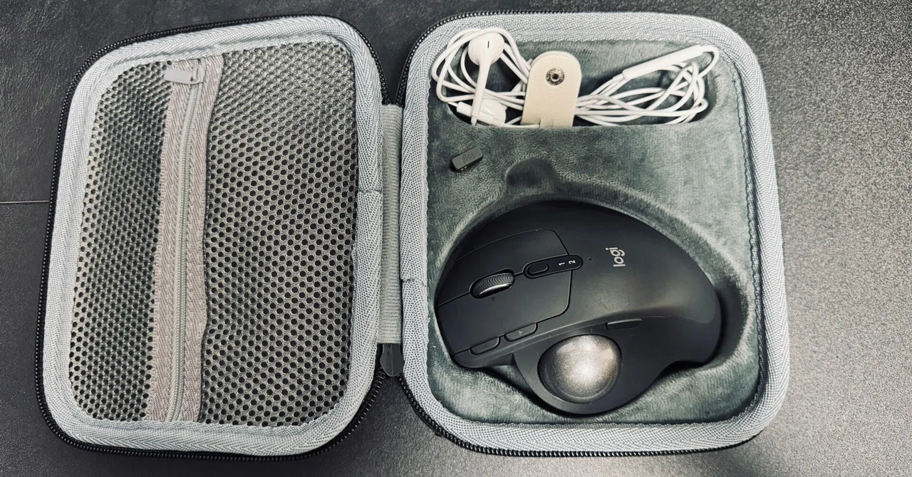 Logicool MXERGO S ワイヤレストラックボールマウス 専用ケース Logicool MXERGO S ワイヤレストラックボールマウス 専用ケース