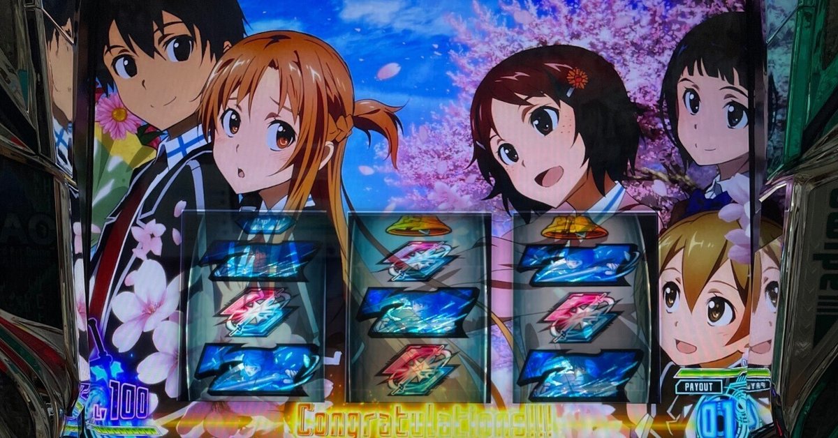 スマスロSAO設定6データ第二弾】 約60000Gサンプル。家で10万G