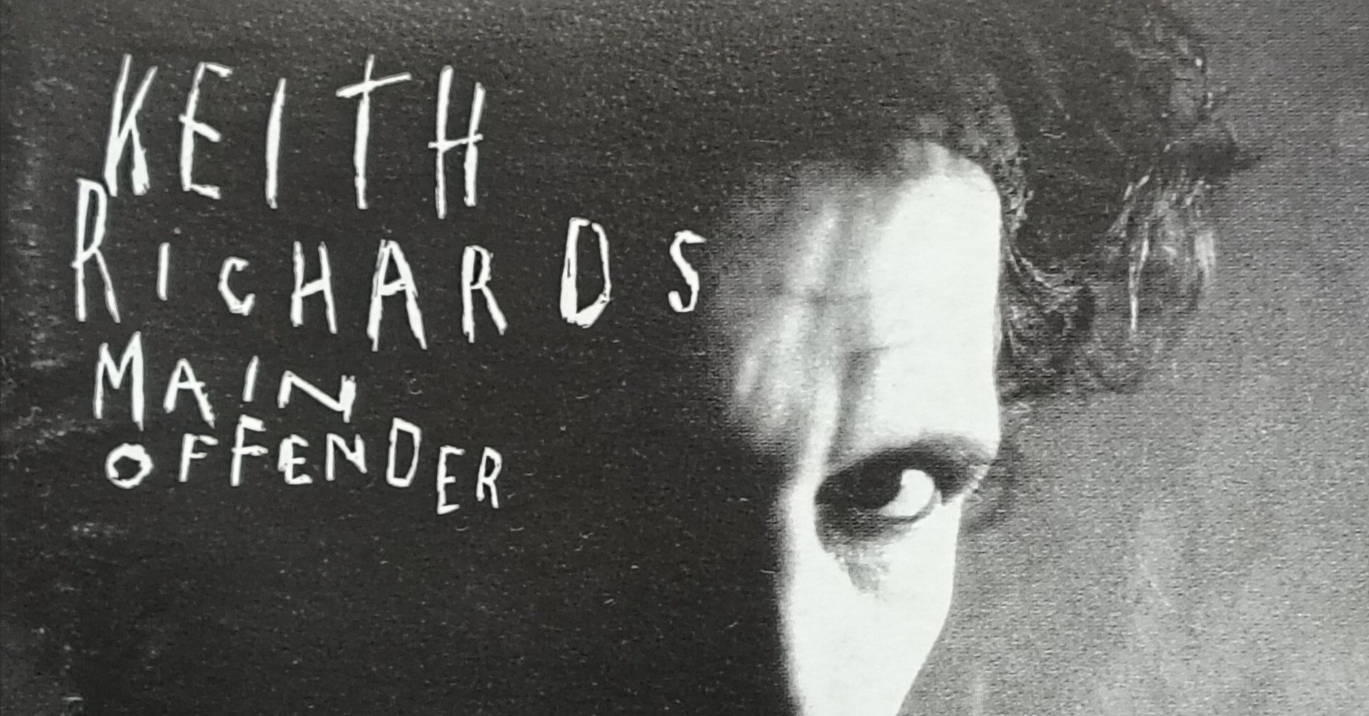 Main Offender】(1992) Keith Richards キースの濃縮エッセンス満載の