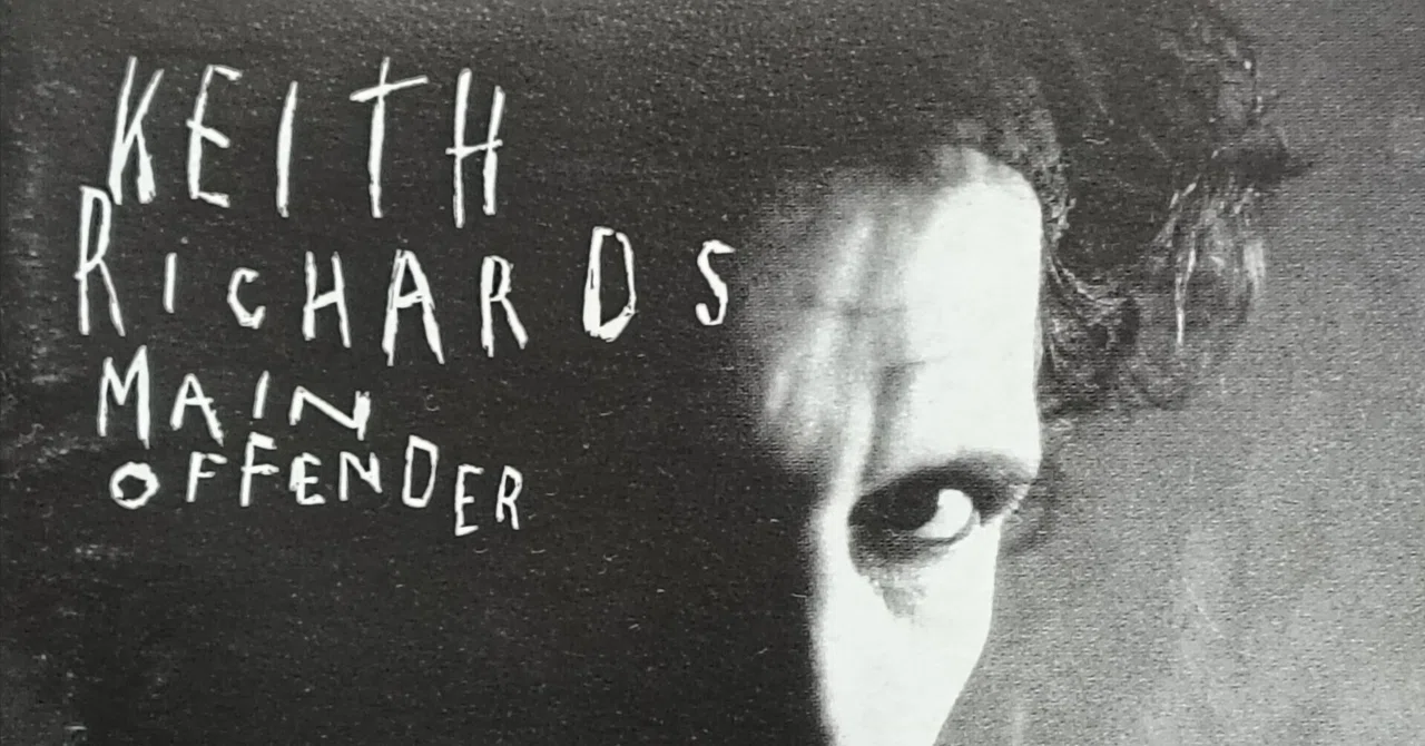 Main Offender】(1992) Keith Richards キースの濃縮エッセンス満載の Main Offender】(1992) Keith Richards キースの濃縮エッセンス満載の