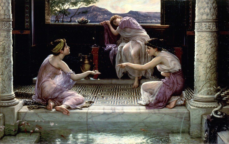 おすすめ画家!エドワード・ジョン・ポインターの絵は甘い匂いが漂ってきそう?|穂葉るな/ゆるかわイラストレーター