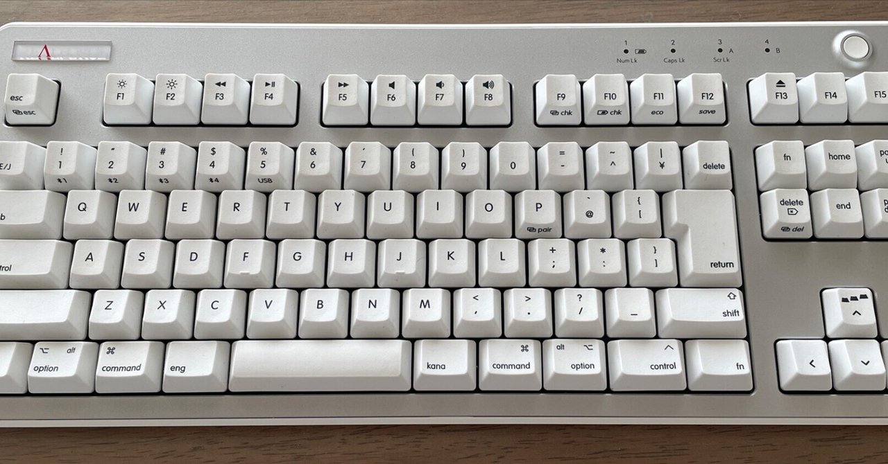 REALFORCE R3 テンキーレス 45g Mac用配列 日本語配列