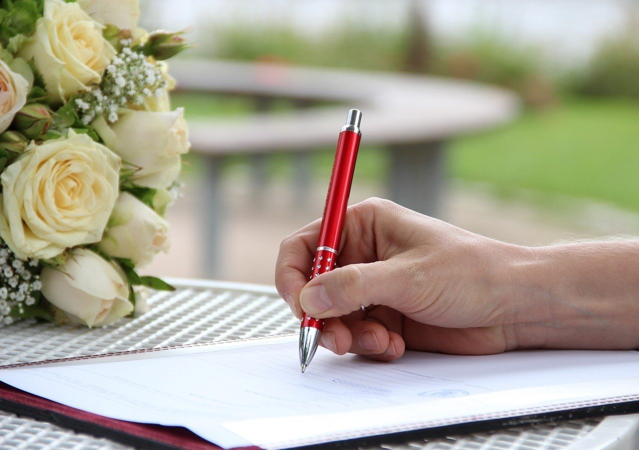 自分婚の記録8 誓いの言葉 祥 Note