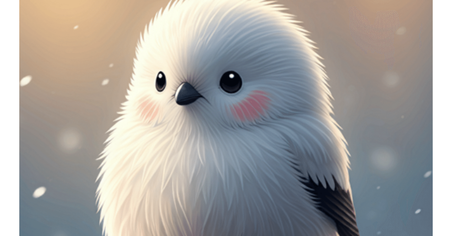 AIとお絵描き3 シマエナガ｜のんちゃ