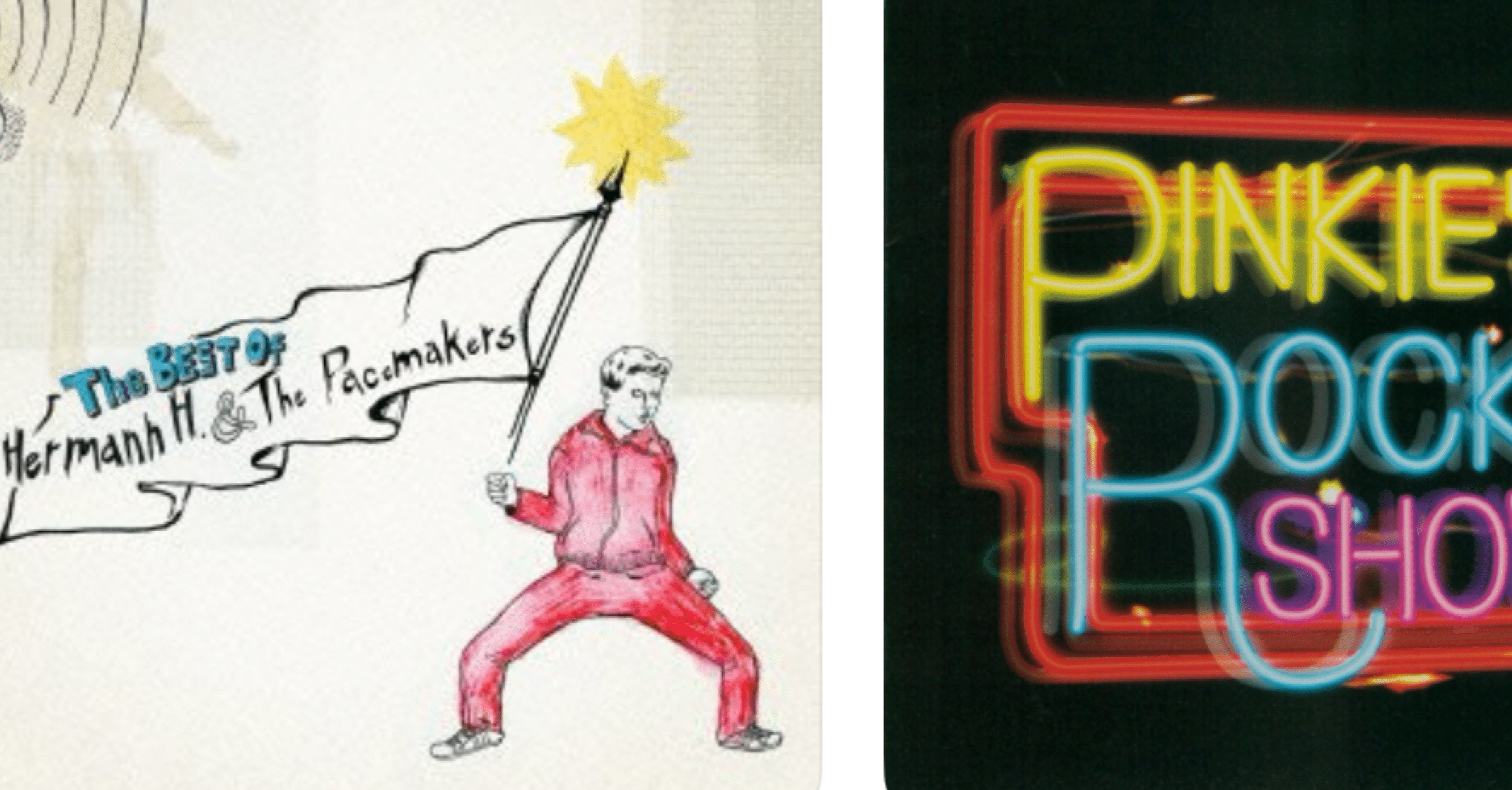 Hermann.H & The Pacemakers フラッグ サイン入り Hermann.H & The Pacemakers フラッグ サイン入り Hermann H.&