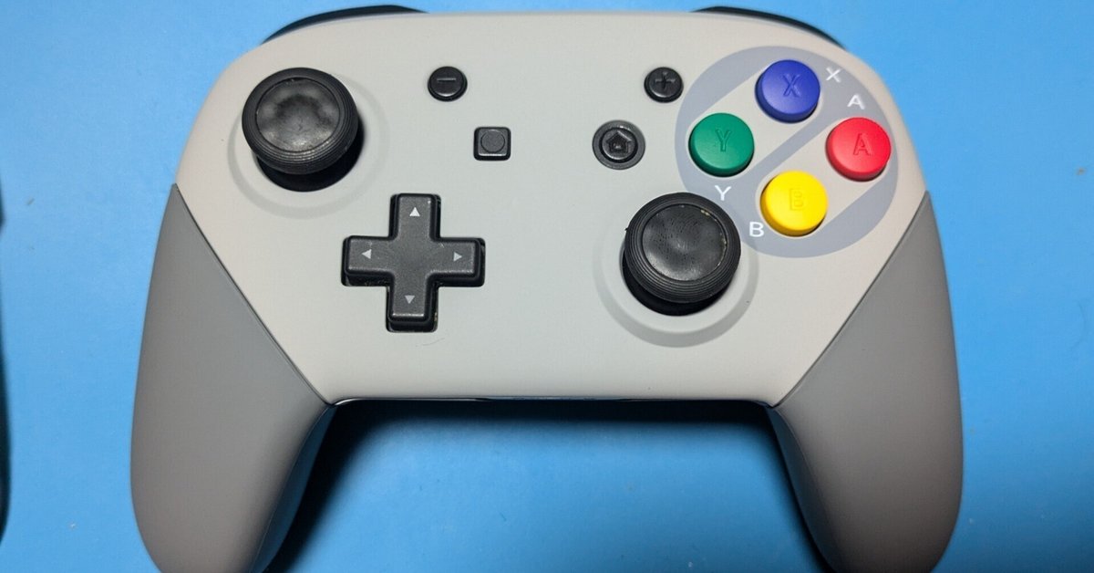 switchのプロコンをスーファミ化｜ようちゃん(たなよう)