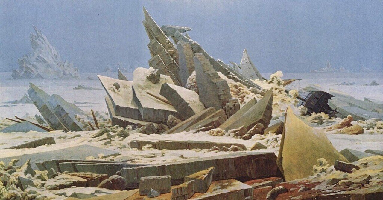 傑作絵画：フリードリヒ『氷の海』が傑作である理由と知られざる真実