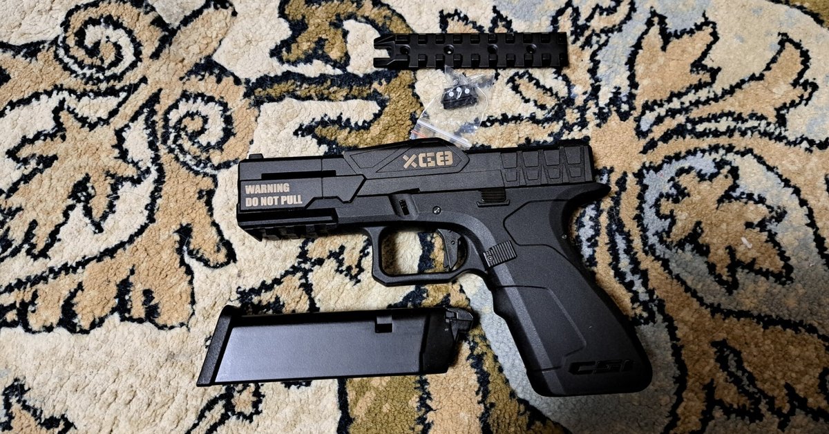 東京マルイ　Poseidon CSI XG8 ガスガン 楽天市場】CSI/POSEIDON XG8 PB ガスブローバック ガスガン 20mm