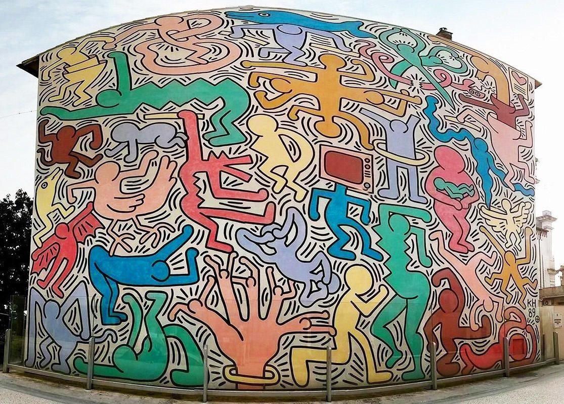 直送商品 オーストラリア限定 現代美術家 Keith Haring キース ヘリング 日本未流通ポスターa コンテンポラリーアート その他