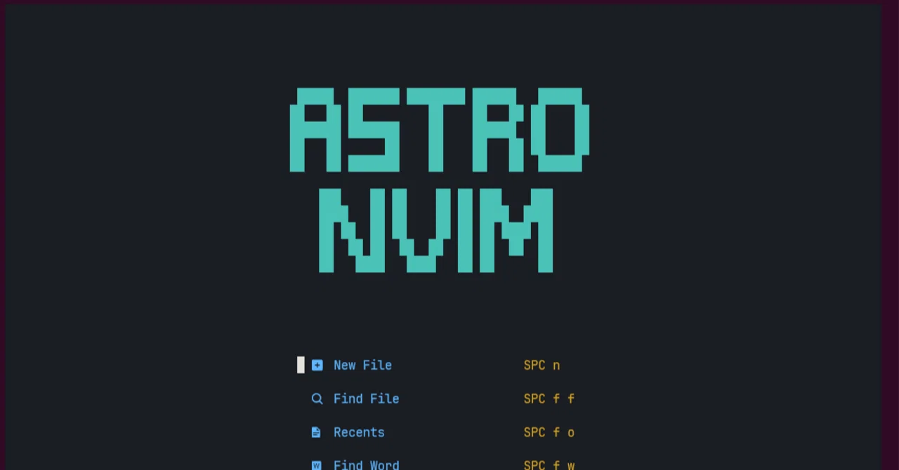 Building a NeoVim environment using AstroNvim (Ubuntu on WSL2)｜naoki85