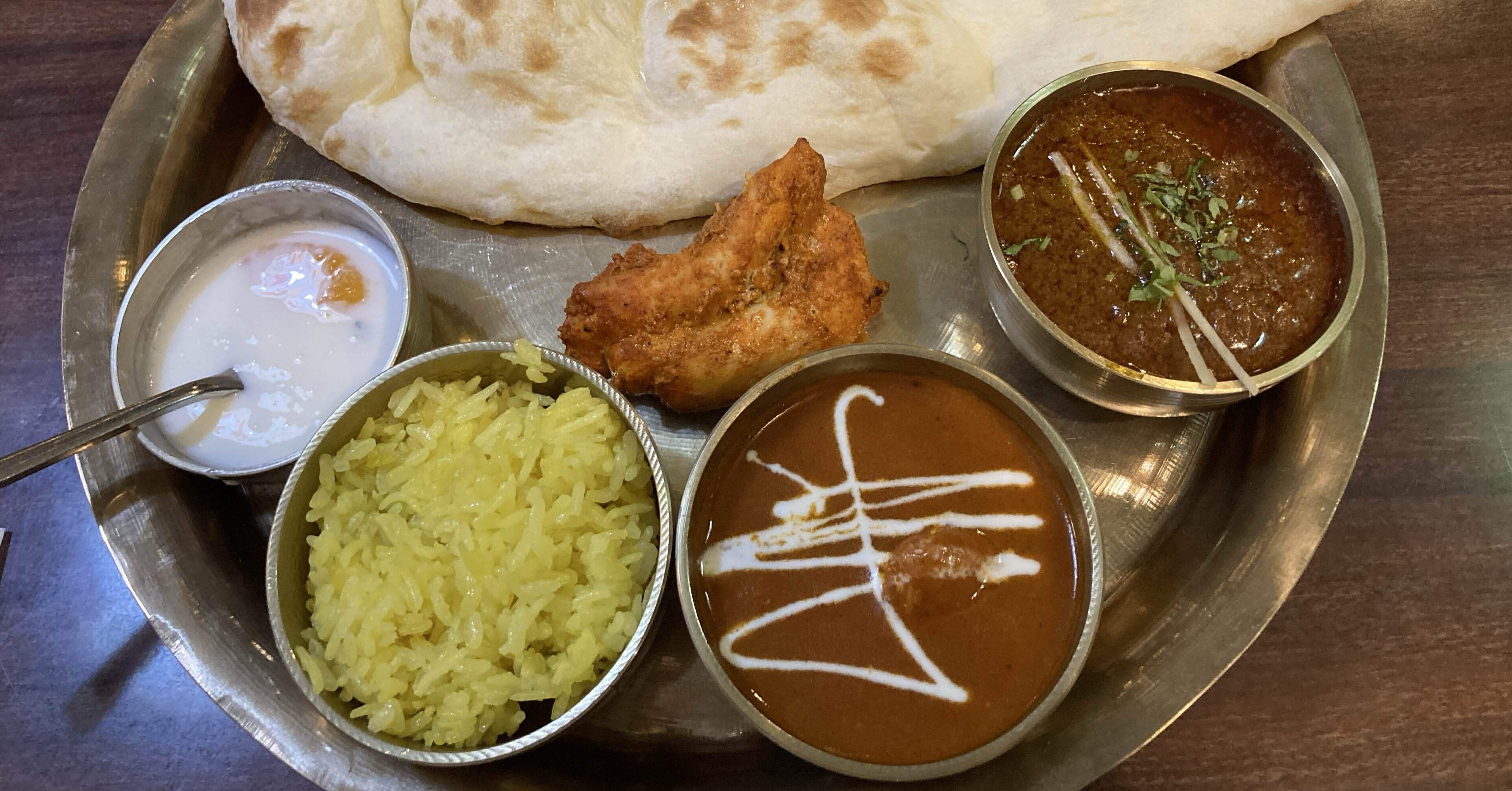 インドカレー様② 金甘カレー】甘党がインドカレー屋さんに行ってきた｜見守る布