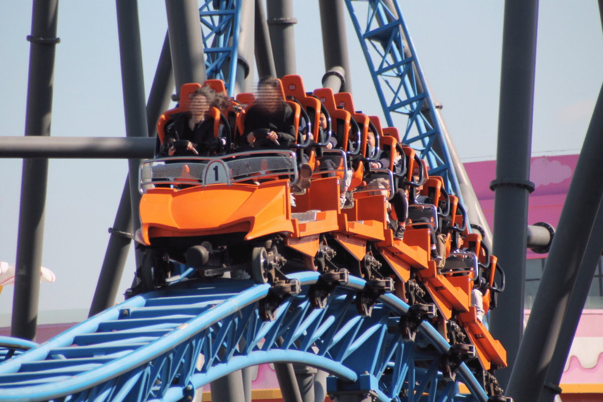 蘇州楽園森林世界】Beyond The Cloud@乗車レポート｜絶叫ぶらり旅@ゆ