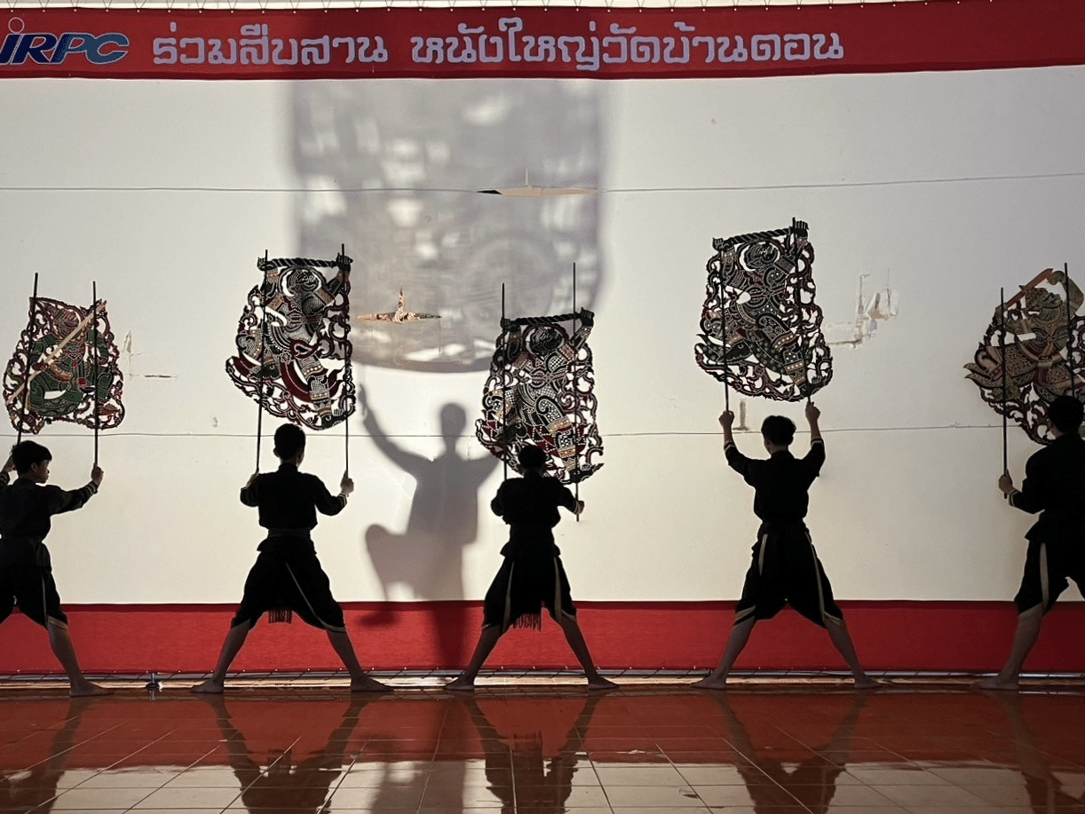 ワットバンドン】タイ伝統芸能影絵ナンヤイの保存団体に聞き取り調査へ