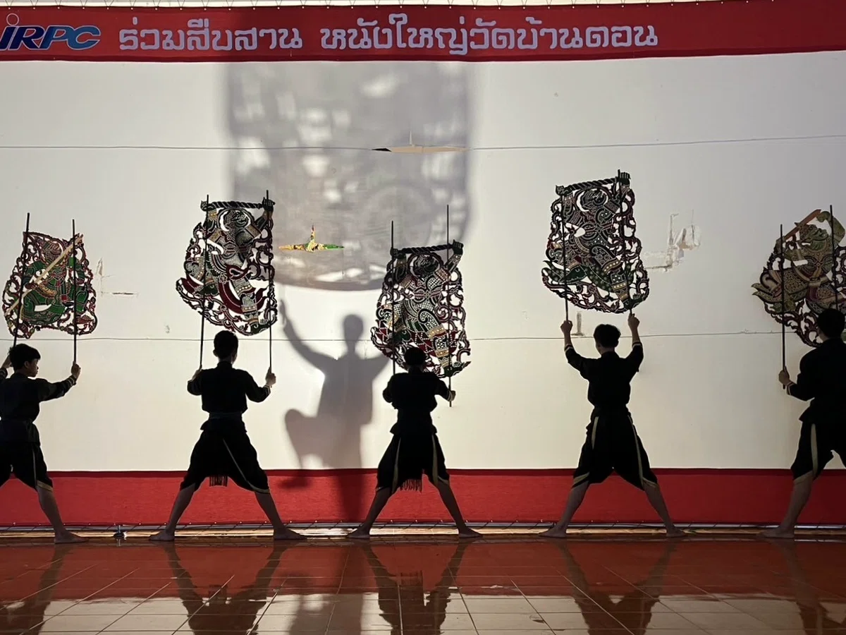 ワットバンドン】タイ伝統芸能影絵ナンヤイの保存団体に聞き取り調査へ