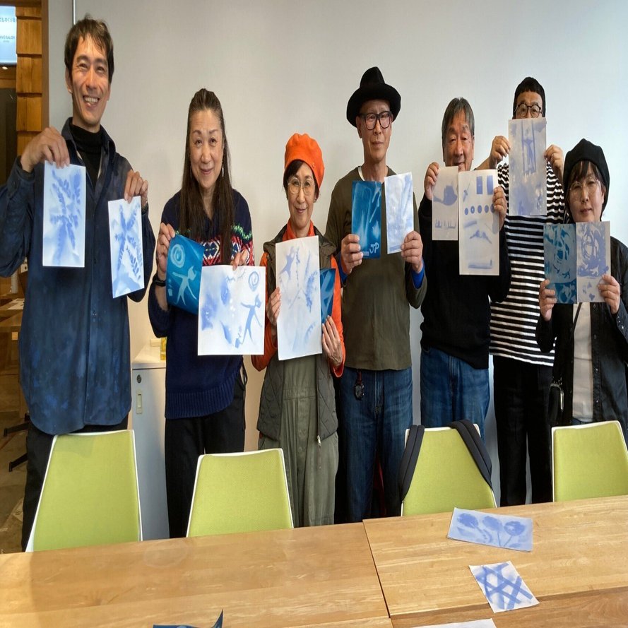 WS 2024】瑛九のフォトデッサンに触れて2種類の日光写真を制作しました