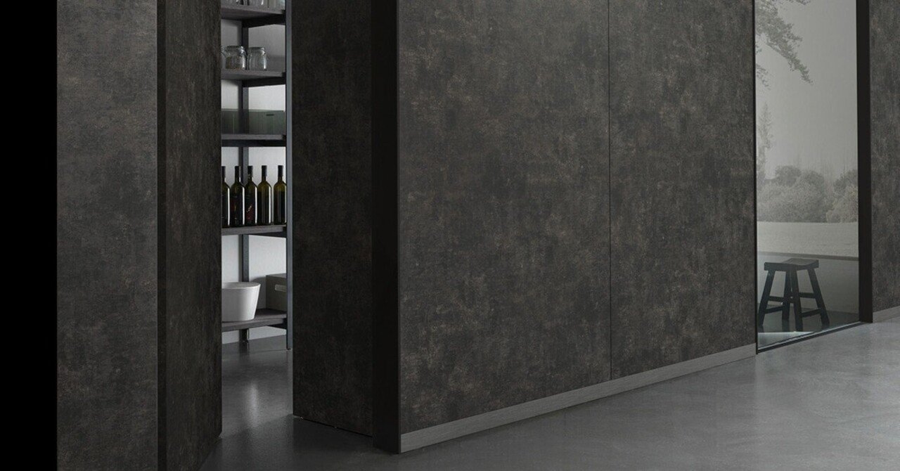 アイカ工業製メラミン化粧板グロスマット加工。CSY-10301K・CSY-10302K