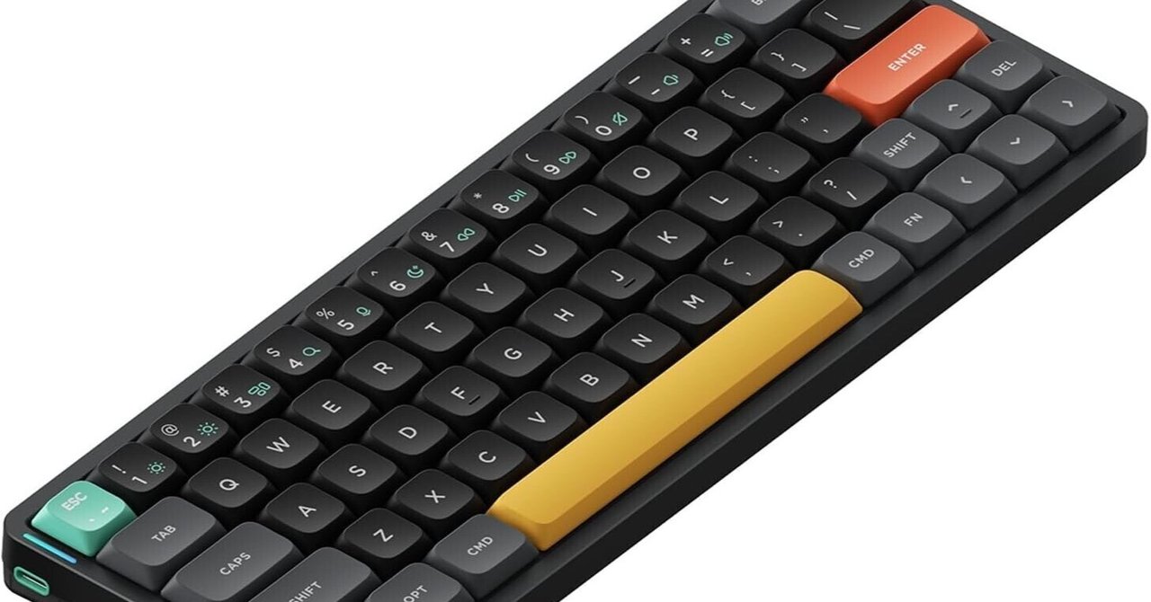 NuPhy Air60 V2本体のみ NuPhy Air60 V2 QMK/VIA ワイヤレス メカニカル キーボード