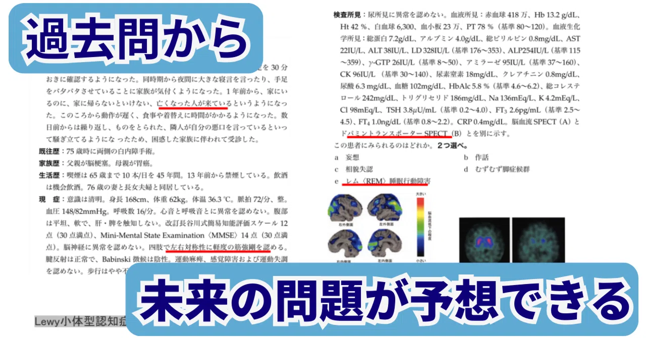 医師国家試験対策は『どの年』に出題されたかを意識するだけで、将来の