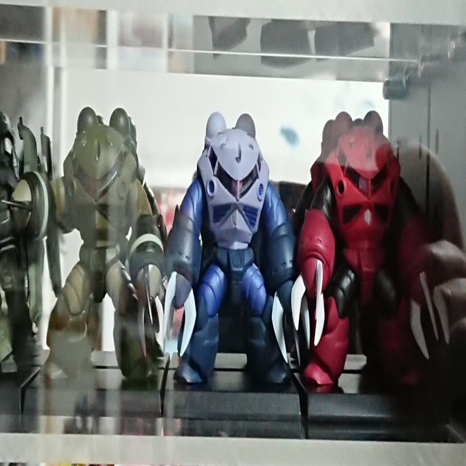 HGUCズゴックをユニコーンカラーにリハビリ教材として塗ってみた｜つっ