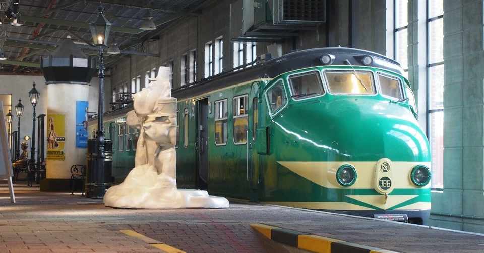 オランダ鉄道博物館の車両 4 からんだ の中の人 Note