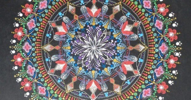 点描曼荼羅（マンダラ）作品一覧｜みち