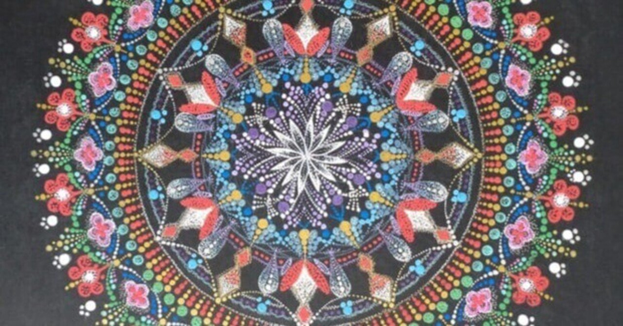 点描曼荼羅（マンダラ）作品一覧｜みち