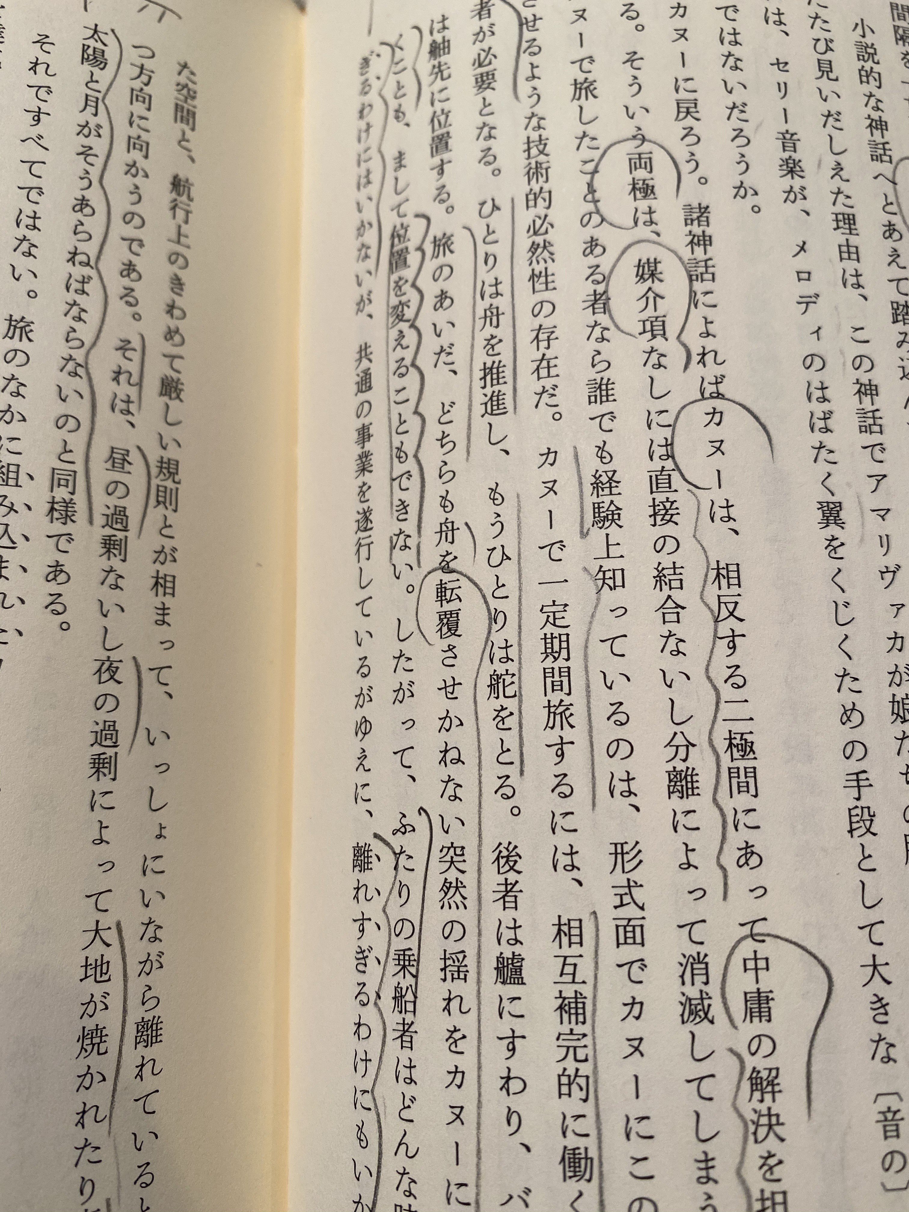 レヴィ・ストロースの『神話論理』はどこを読んでも面白いのだが、特に