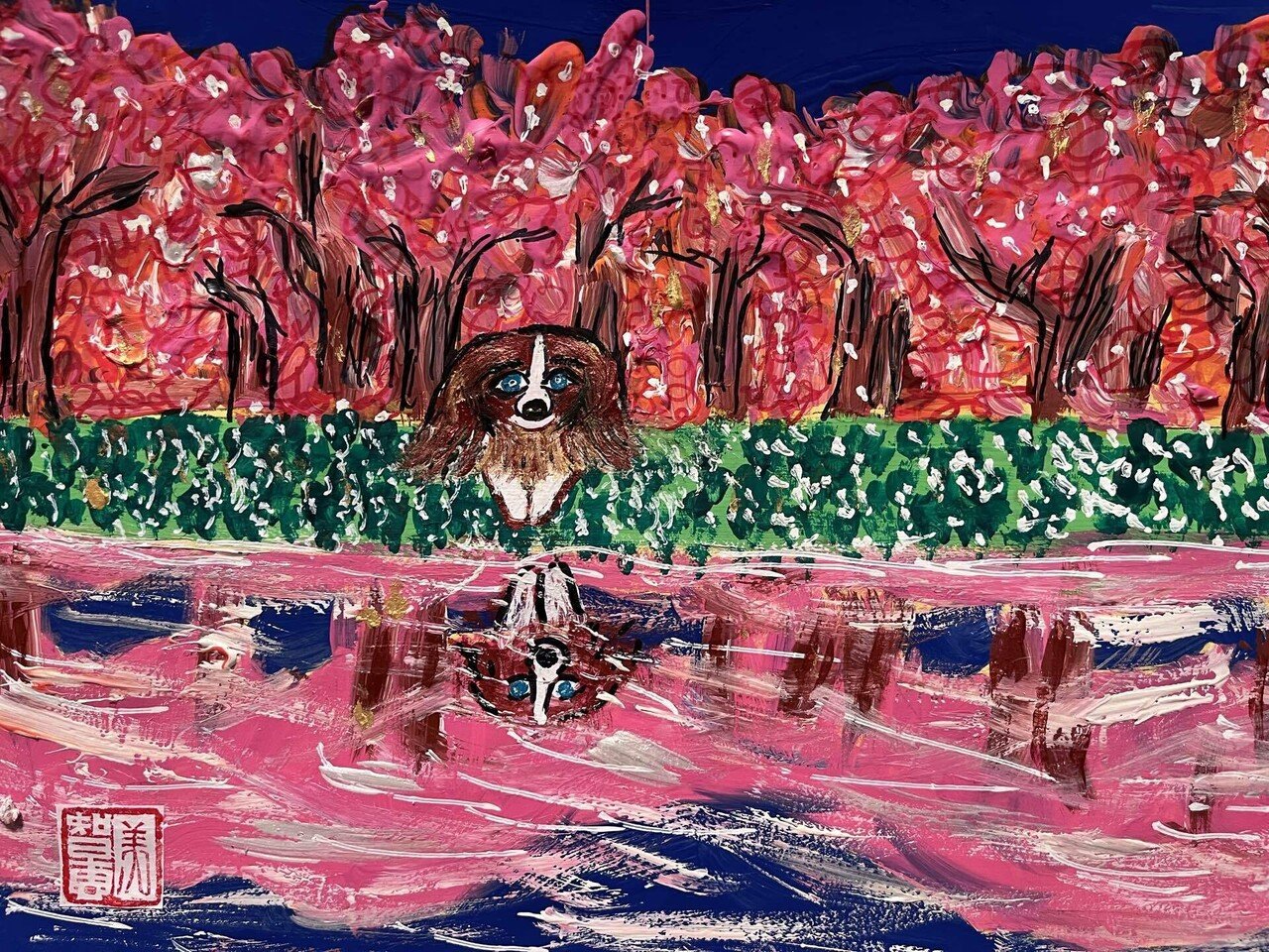 沖縄のピカソ小波津有希」ダウン症画家として人生エンジョイしています