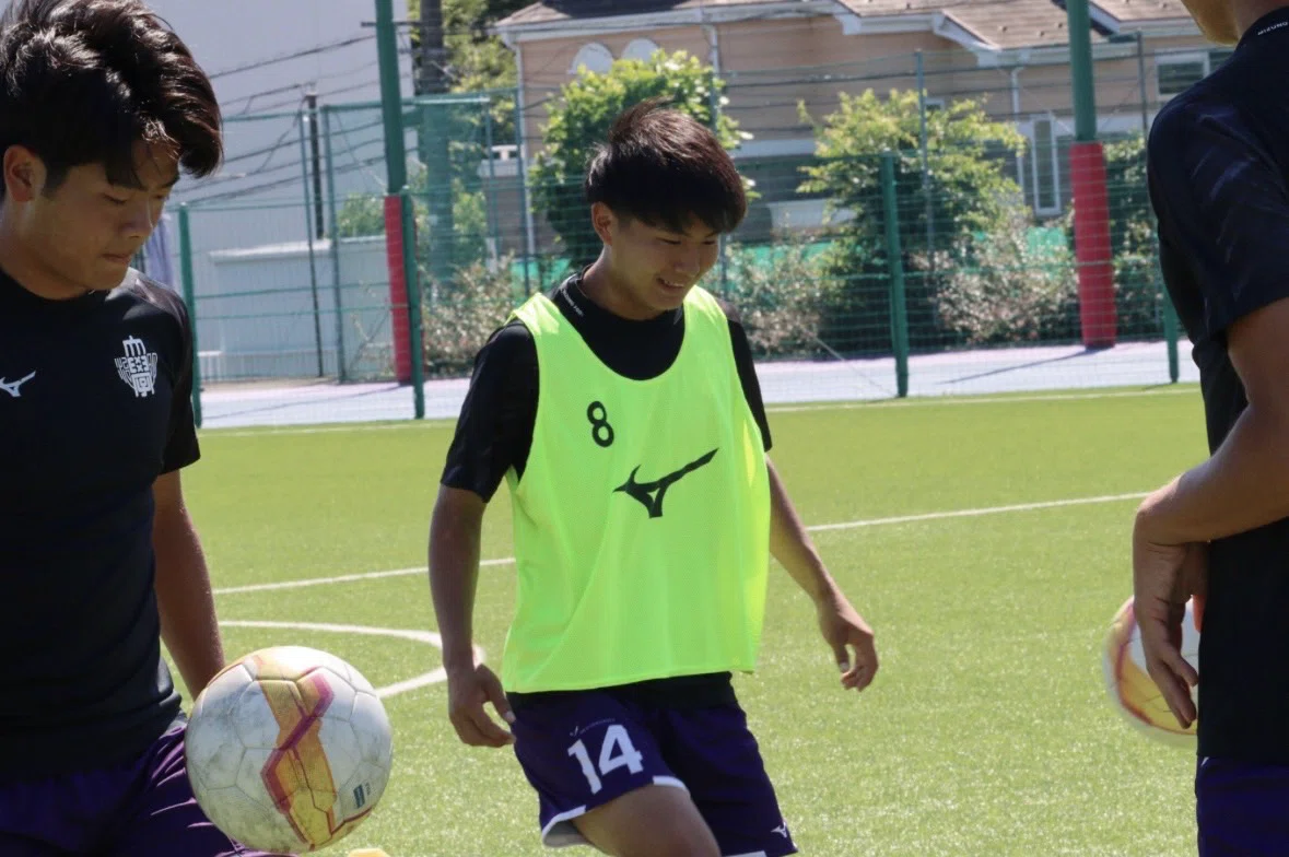 挑戦」1年 山座拓達｜明治大学体育会サッカー部