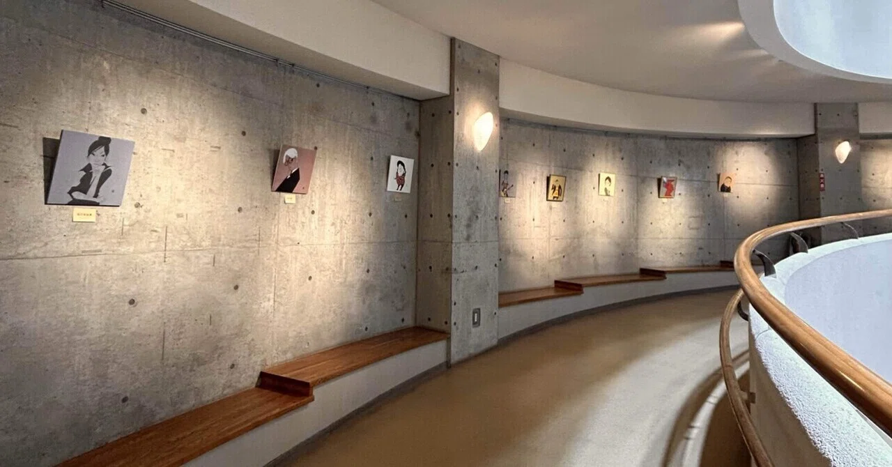 三人の似顔絵師による似顔絵展」見てきた。｜あを