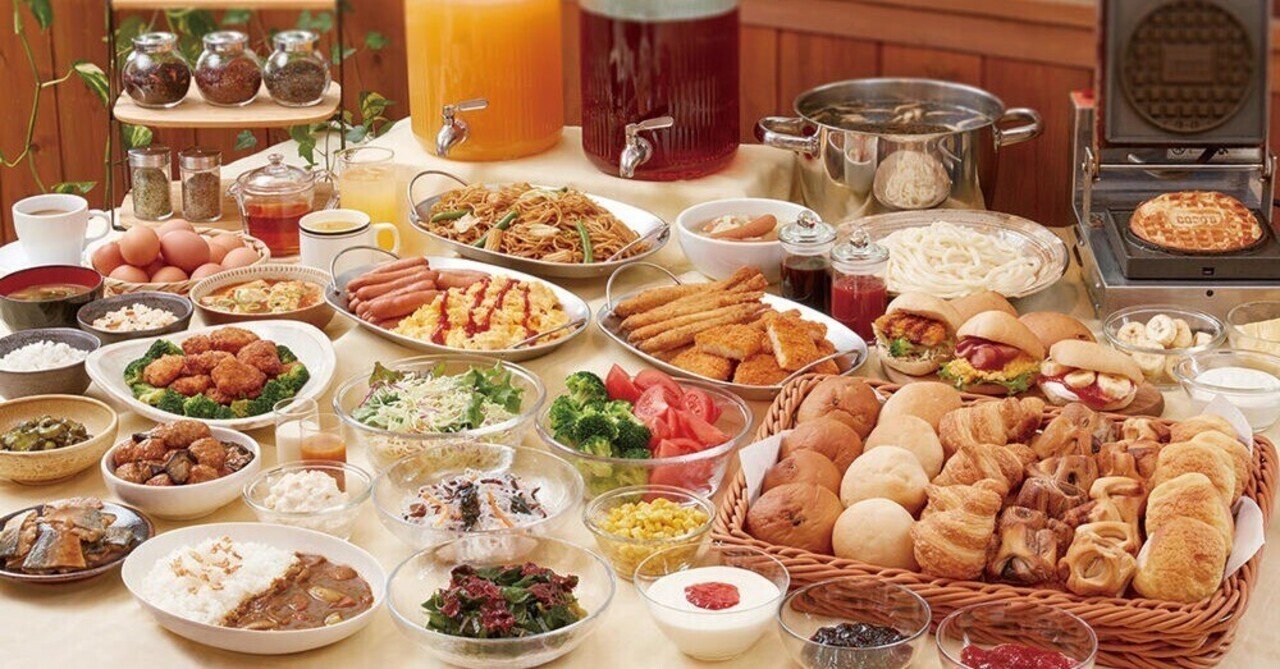 ココスのコスパは？「朝食バイキング」に行ってみた｜なゆた蟷螂