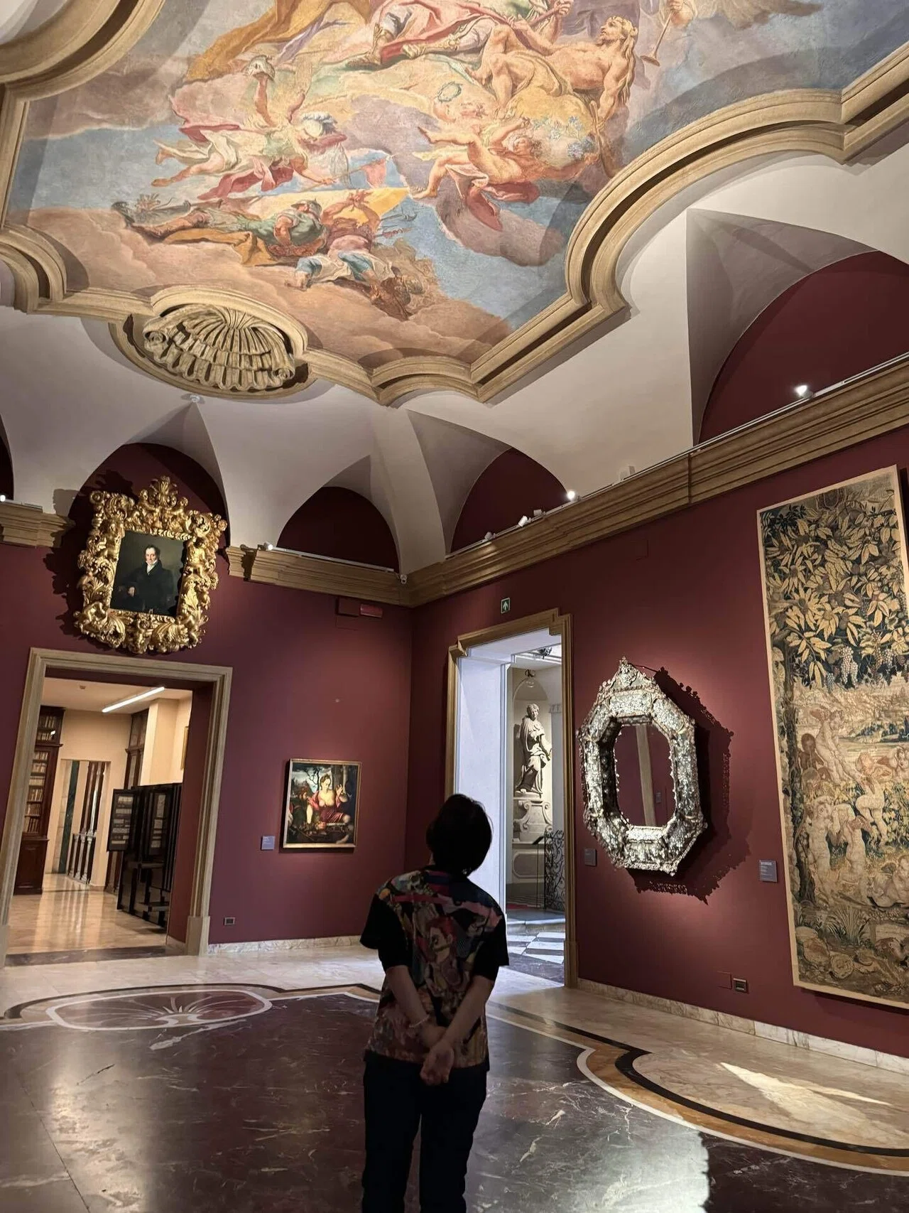 たく様専用イタリア画家 ティノステファノーニ 横長の可愛い版画
