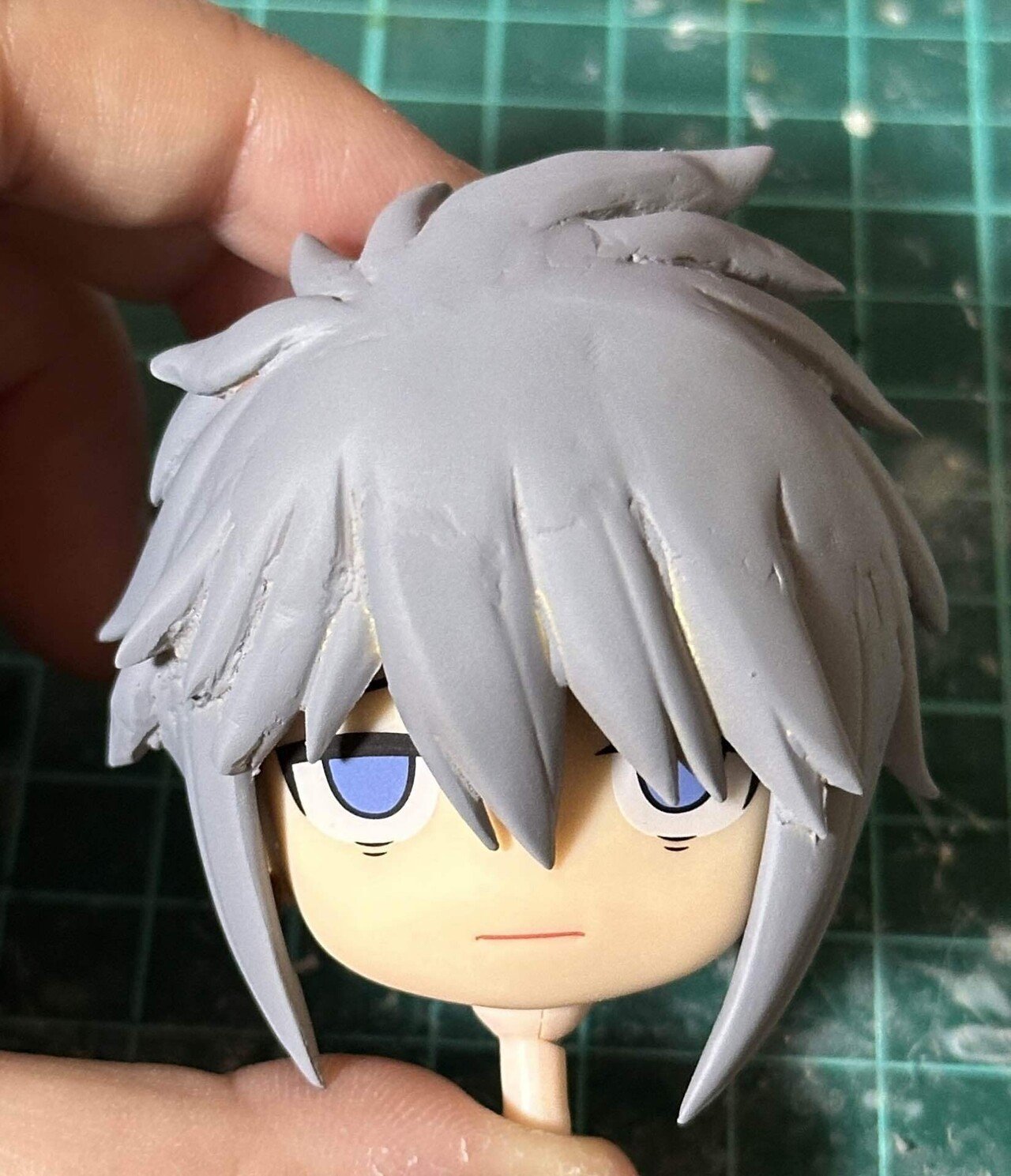 ねんどろいど】まだまだ！ オリキャラの髪パーツを改造するよ