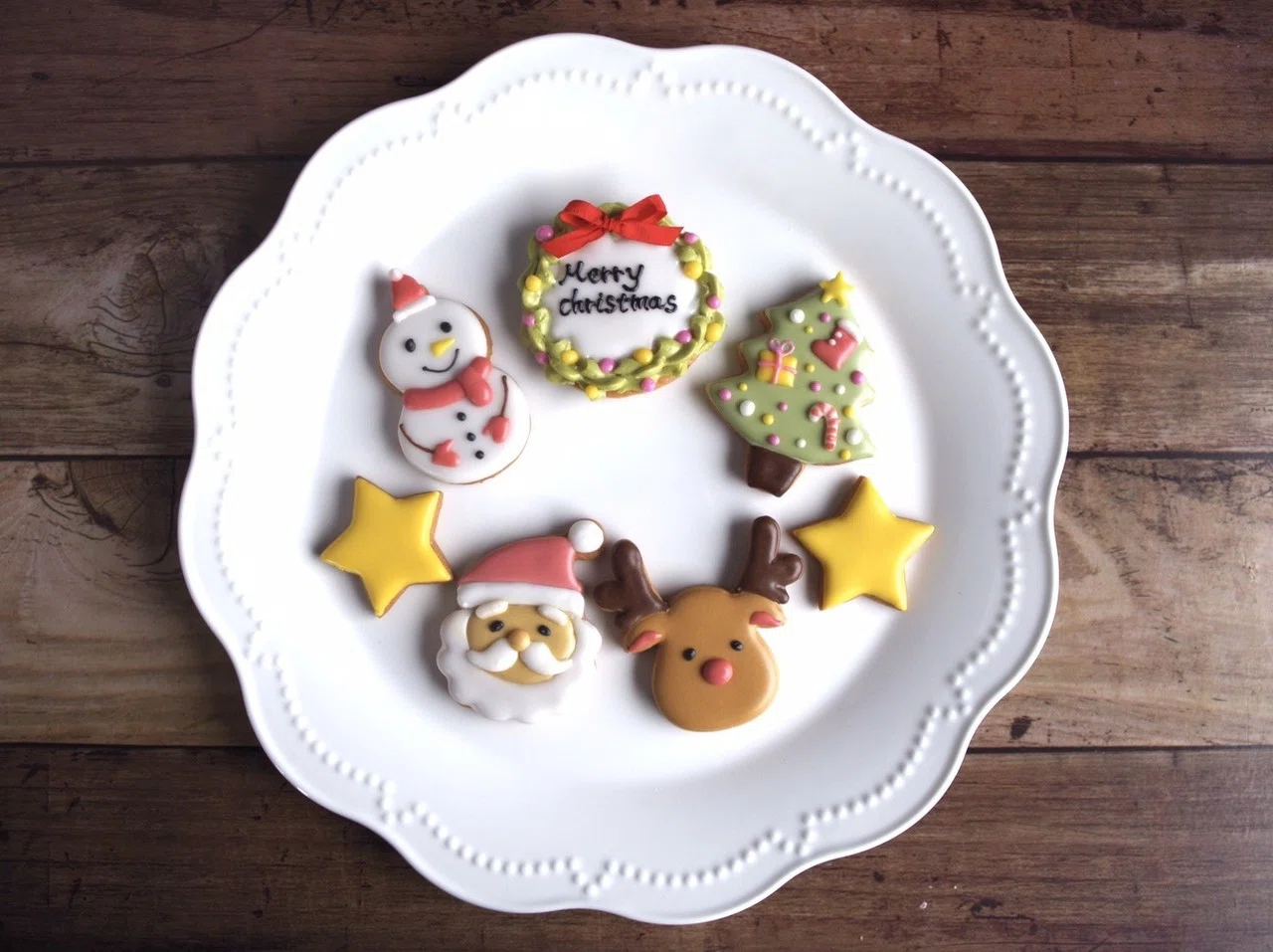 クリスマスシフォンケーキ&クリスマスアイシングクッキー ご予約