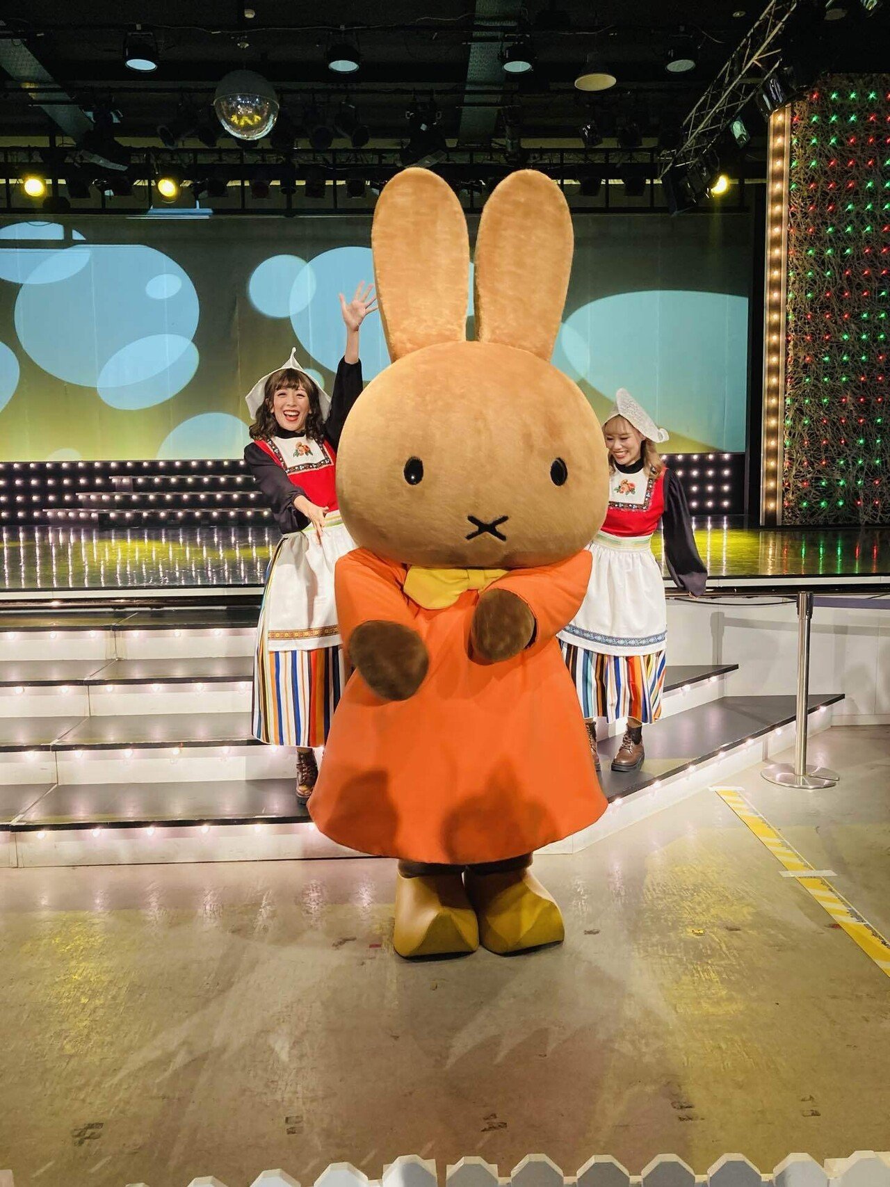 ハウステンボスクリスマスミッフィー・メラニー マスコット クリップ