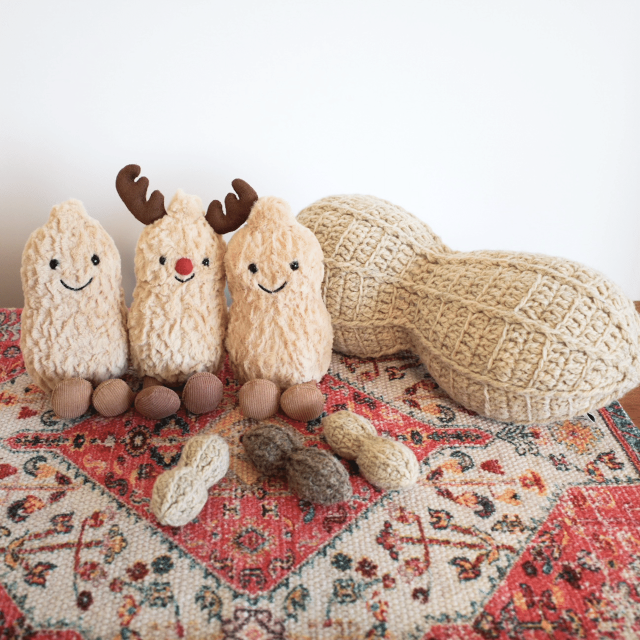 Jellycat ジェリーキャット トナカイ ピーナツ クリスマス L 新作