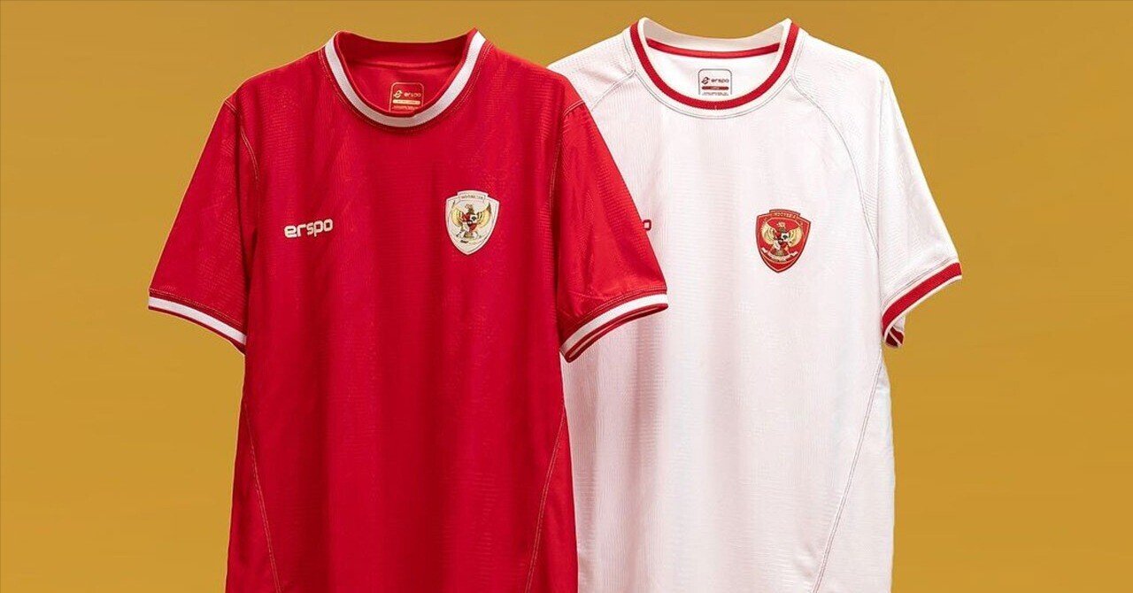 日本とW杯予選で対戦！インドネシア代表の最新ユニフォームはこんな