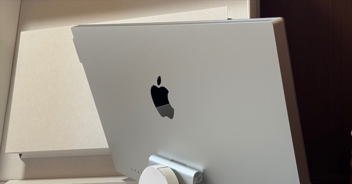 大人気新作 購入／前編】Apple Studio Display〜本命のデスク環境改革に向け Macデスクトップ