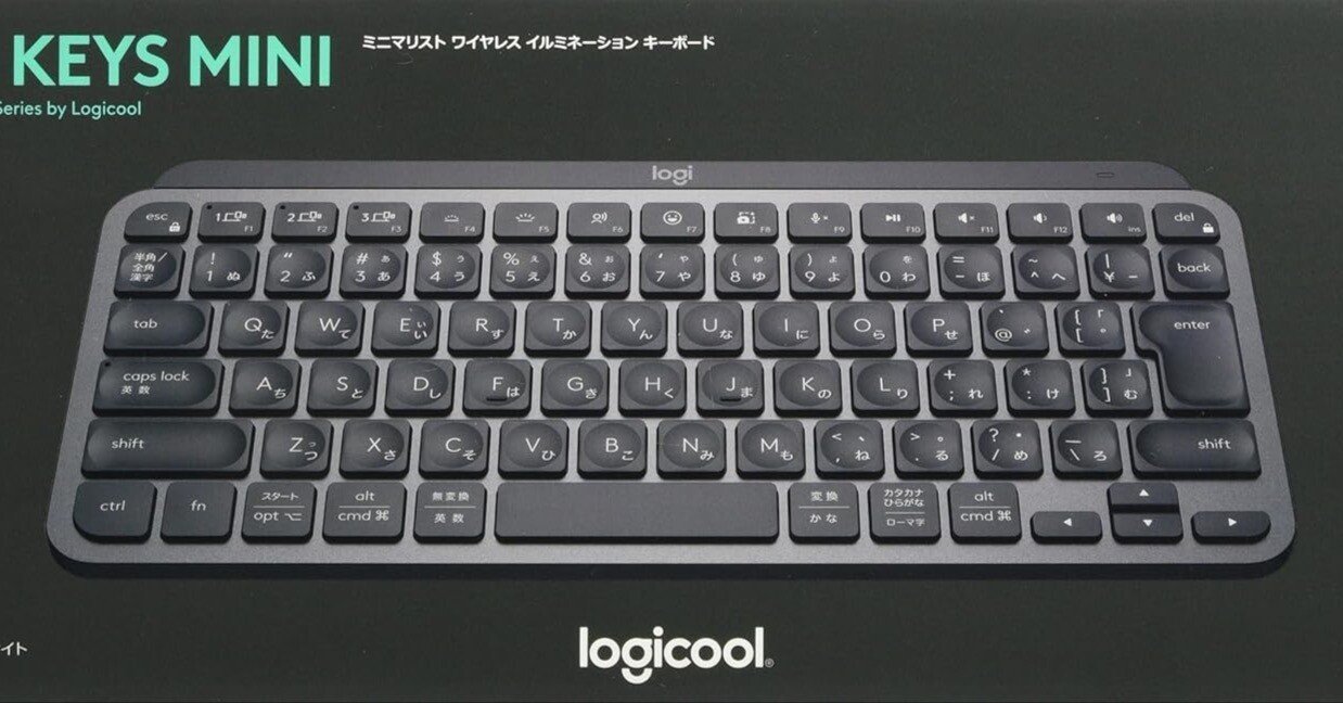 ガジェットレビュー】Logi MX KEYS MINI キーボード｜柏木一馬