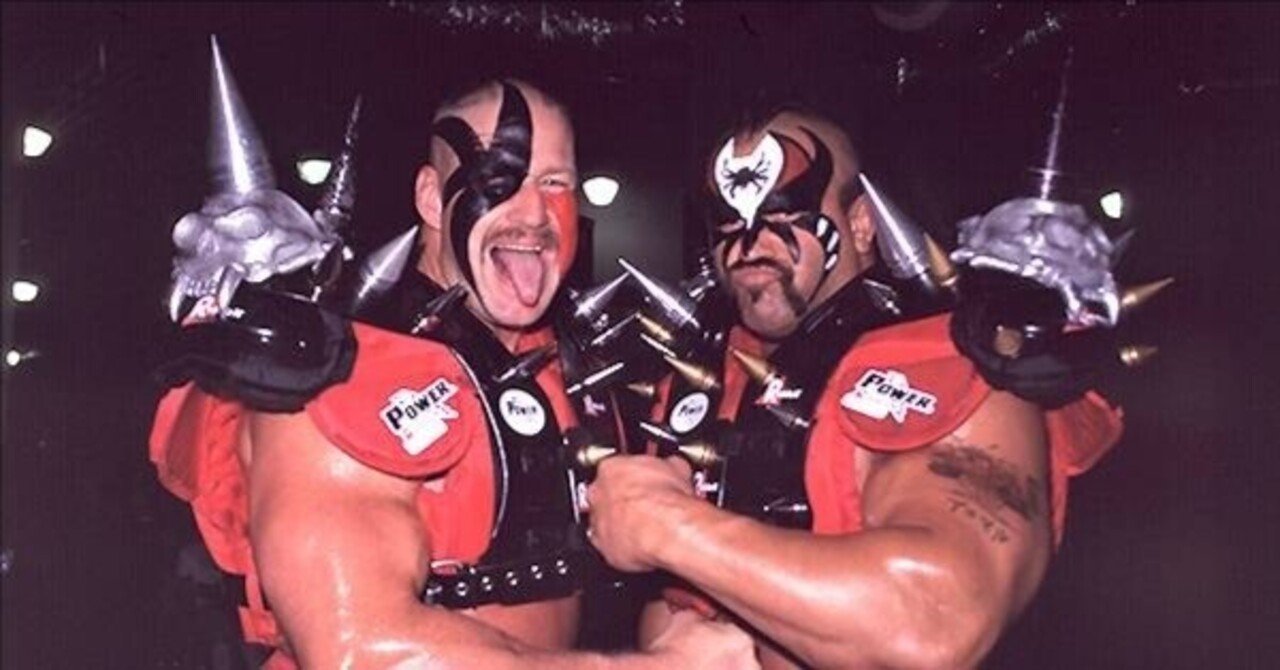 ビンテージ WWE WWF プロレス ザ ロードウォリアーズ GIJOE レア