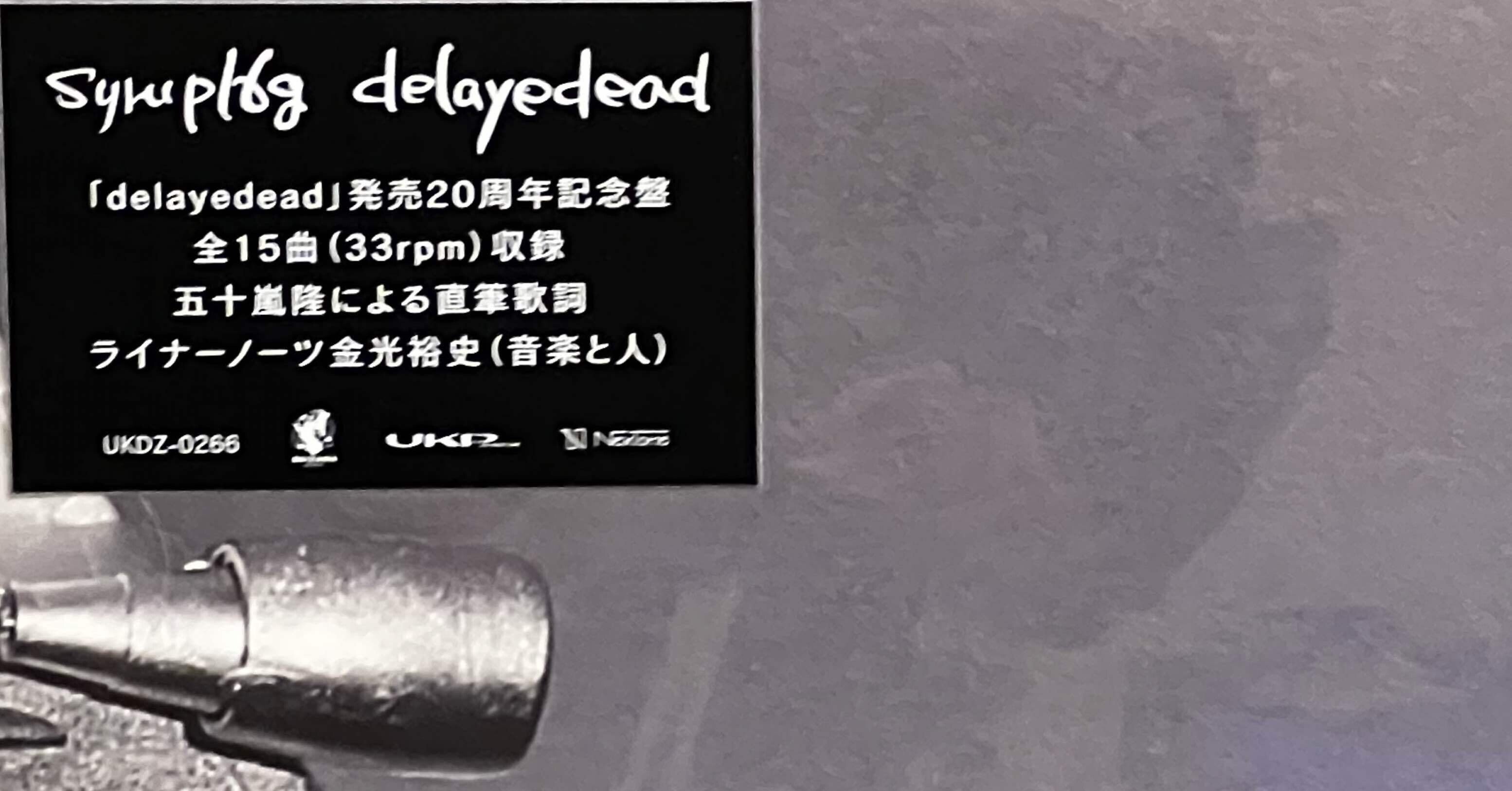 祝アナログ化！Syrup16gのDelayedeadのアナログのデキを確かめよう｜nasu