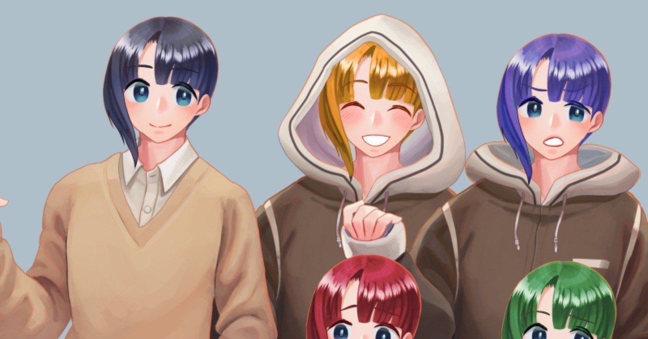 立ち絵 男子学生 差分150枚 オトガル Note