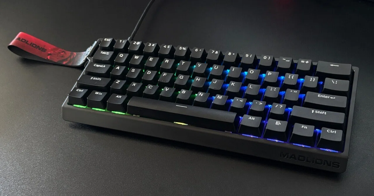 MAD60 カスタムキーボード Custom keyboard Mad60HE – Magnetic Switch Keyboard, Fully DIY
