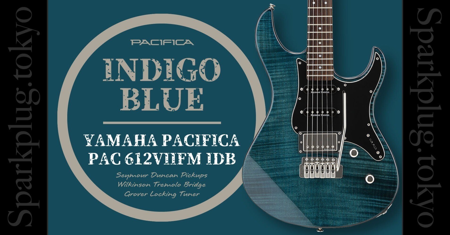 インディゴブルー!大人気モデル「YAMAHA PACIFICA612VIIFM」の魅力に インディゴブルー!大人気モデル「YAMAHA PACIFICA612VIIFM」の魅力に