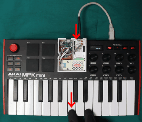 USB-MIDIキーボードに音源を搭載する模索｜えぬでんき