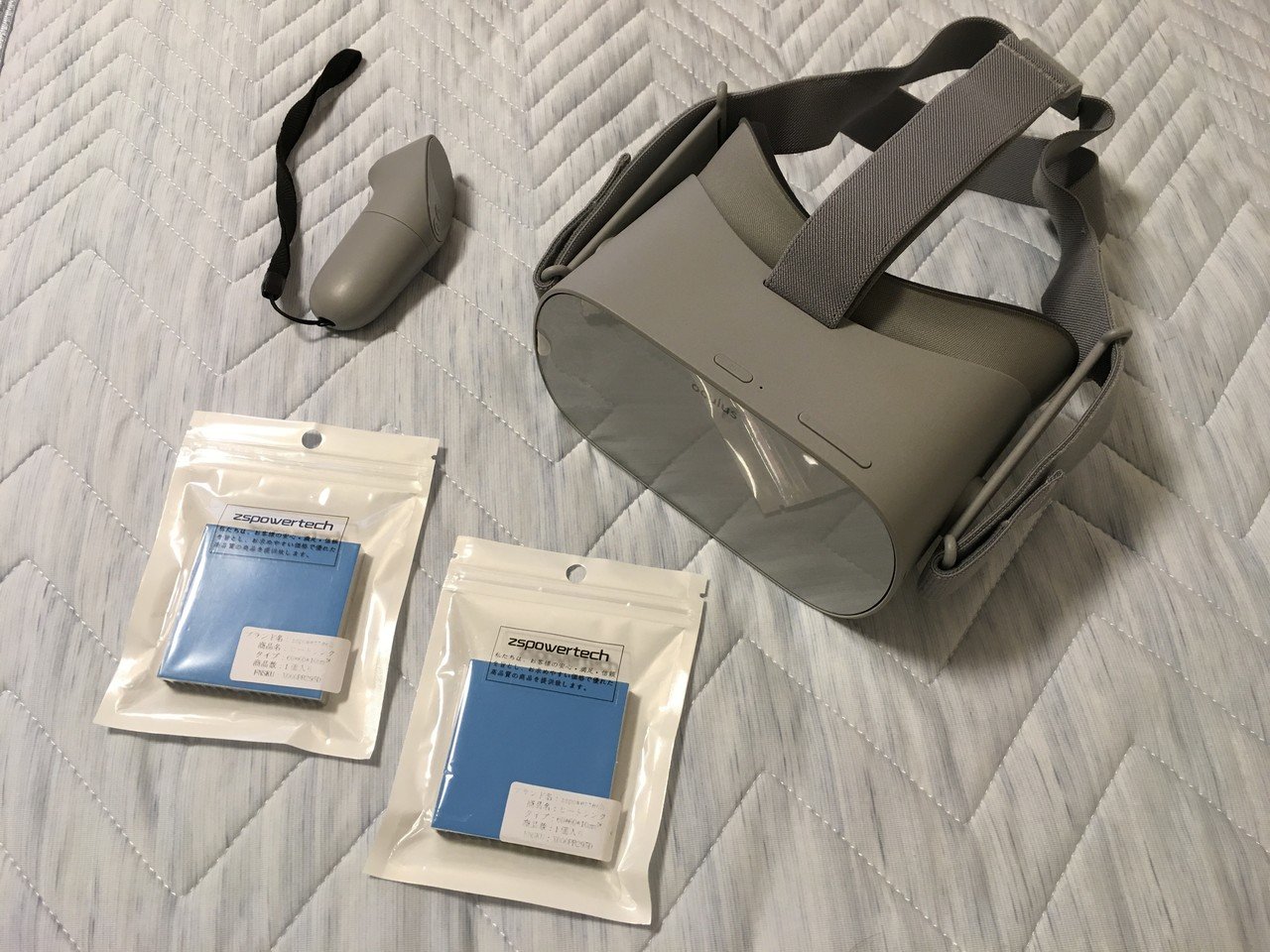 VR ヘッドセット] Oculus Go にヒートシンクを貼り付けた｜読書ナリ