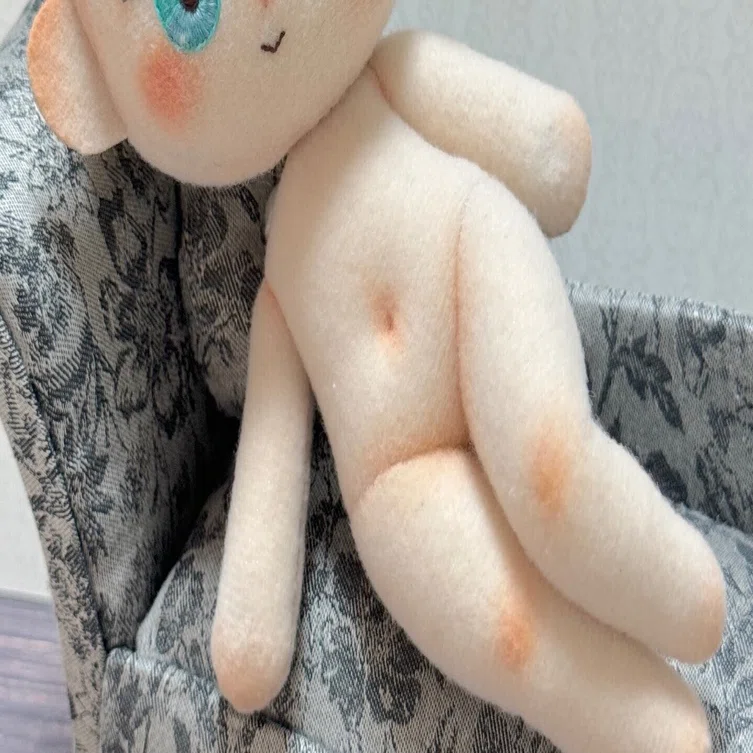 むちむちボディのぬいぐるみの型紙と作り方｜LINK