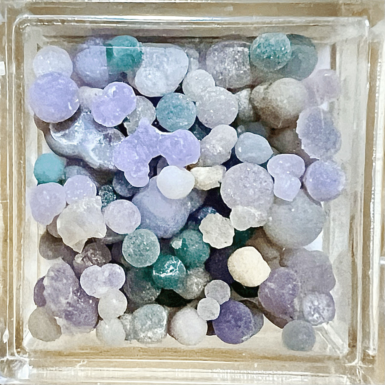 鉱物】グレープアゲート｜集める3×3×3